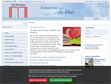 Tablet Screenshot of bibelwerk.de